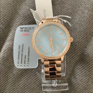Gold Roxy watch
